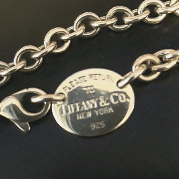 Auth 925 Tiffany Choker Authentic Tiffany Silver - Picture 9 of 9